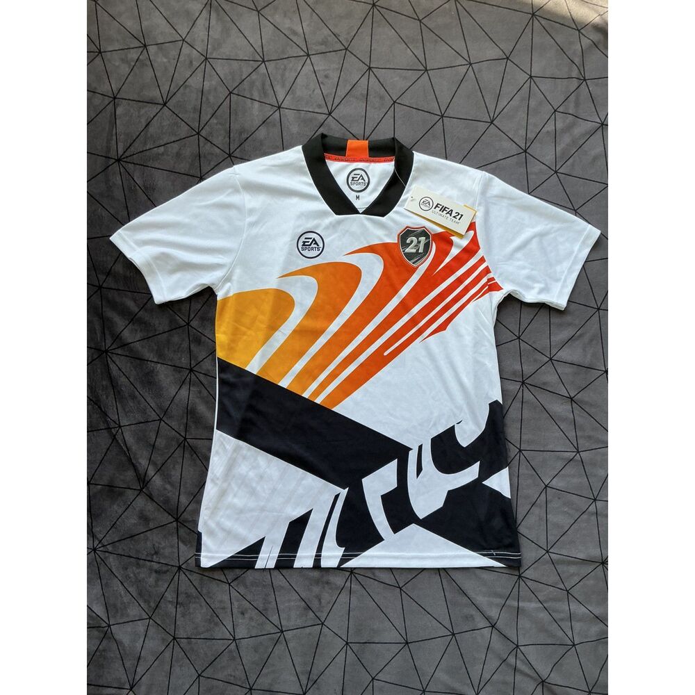 FIFA 21 Ultimate Team Jersey M EA Sports FUT Soccer Promo Shirt White NWT